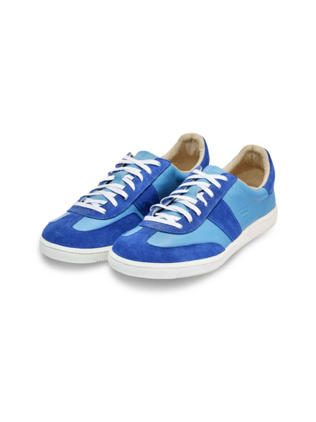 BOTAS *** Herren Lederturnschuhe / Sneakers blau Botas Iconic La Manche 71