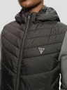 Guess Jeans Herren schwarze Weste mit Kapuze Guess Jeans