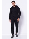 Guess Jeans Herren schwarzes Sweatshirt Aldwin New Hoodie Guess Jeans