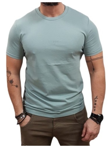 Guess Jeans Herren Mint-Grünes Slim Fit T-Shirt G9L8 Guess Jeans