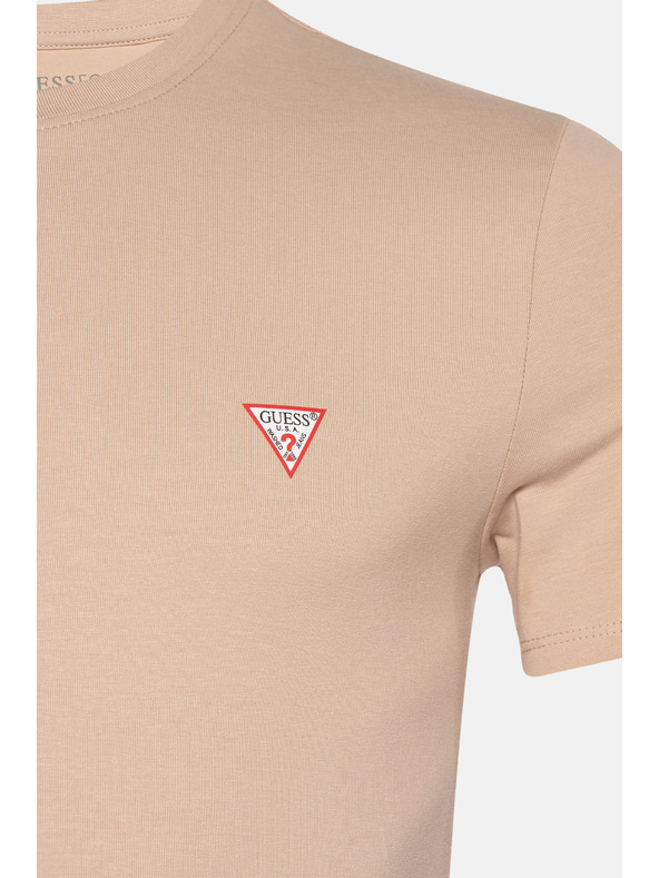 Guess Jeans Herren Ecru Slim Fit T-Shirt G1DR Guess Jeans