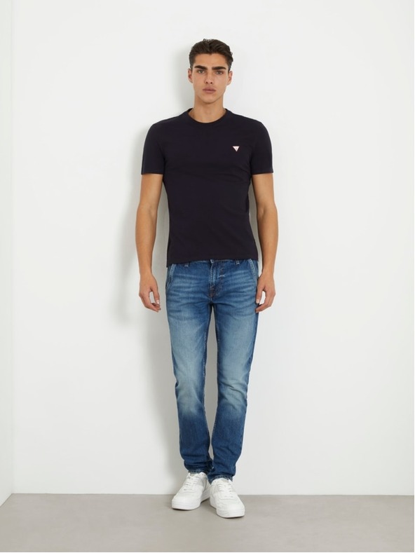 Guess Jeans Herren Dunkelblau Slim Fit T-Shirt G7V2 Guess Jeans