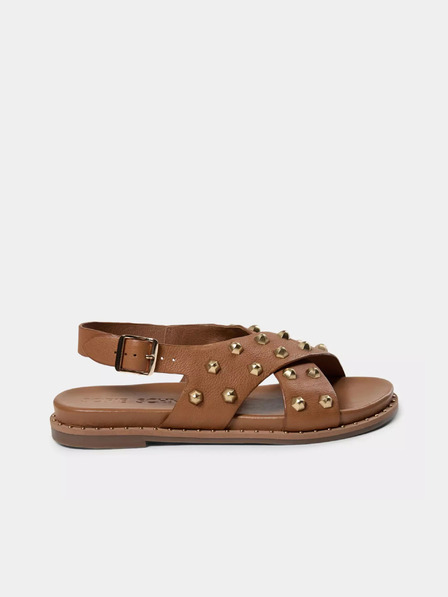 Sofie Schnoor Braune Damen Ledersandalen Sofie Schnoor