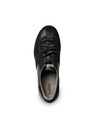 BOTAS *** Damen Ledersneaker / Turnschuhe schwarz Botas Iconic Dark