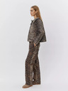 Sofie Schnoor Beige und braune Damenjacke mit Leopardenmuster Sofie Schnoor