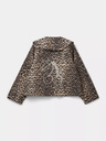 Sofie Schnoor Beige und braune Damenjacke mit Leopardenmuster Sofie Schnoor
