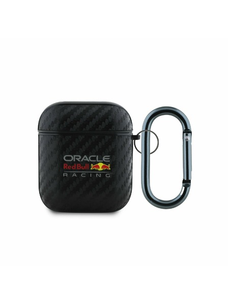 Oracle Red Bull Racing Red Bull PU-Carbon-Tasche für AirPods 1/2 Schwarz