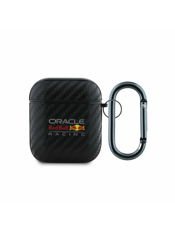 Oracle Red Bull Racing Red Bull PU-Carbon-Tasche für AirPods 1/2 Schwarz