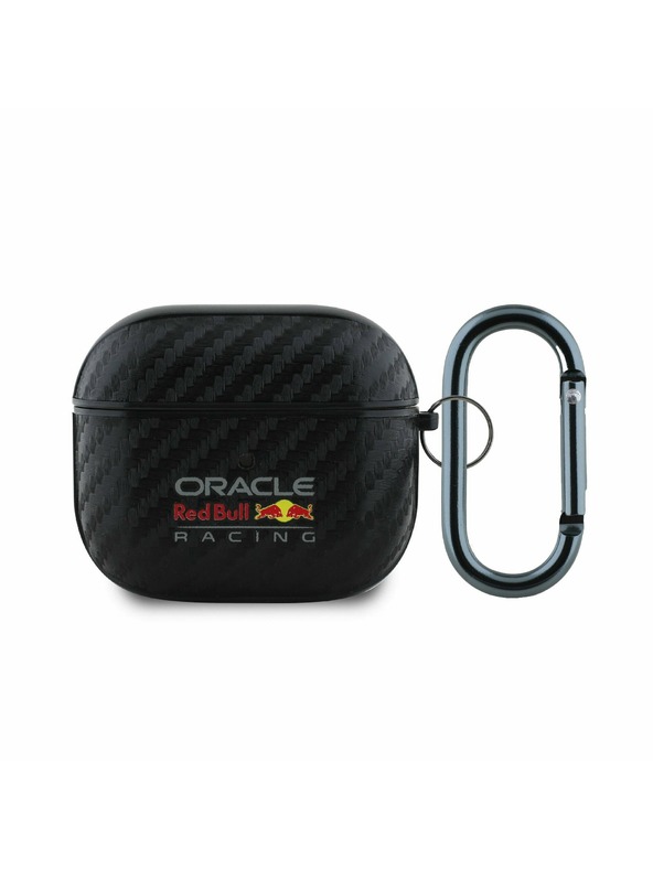 Oracle Red Bull Racing Red Bull PU-Carbon-Tasche für AirPods 3 Schwarz