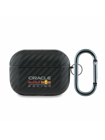 Oracle Red Bull Racing Red Bull PU-Carbon-Tasche für AirPods Pro Schwarz