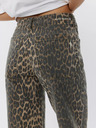 Sofie Schnoor Braune gemusterte Damen-Baggy-Hose Sofie Schnoor