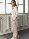 Sofie Schnoor Weiß und rot gestreifte Damen Baggy Pants Sofie Schnoor