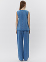Sofie Schnoor Blaues Damen Denim Top Sofie Schnoor