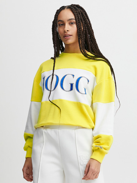 The Jogg Concept Gelbes Sweatshirt für Frauen Das Jogg-Konzept