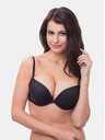 Wonderbra Schwarzer Damen Push Up BH Wonderbra FULL EFFECT PLAIN BRA
