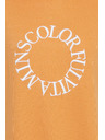 The Jogg Concept Orangefarbenes Damen-Sweatshirt-Kleid The Jogg Concept JCSAFINE