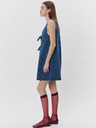 Sofie Schnoor Blaues Damen Denim Gemustertes Kleid Sofie Schnoor