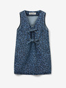 Sofie Schnoor Blaues Damen Denim Gemustertes Kleid Sofie Schnoor