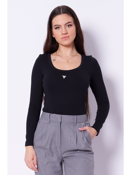 Guess Jeans Damen schwarzer Body-Shirt 1314 Guess Jeans