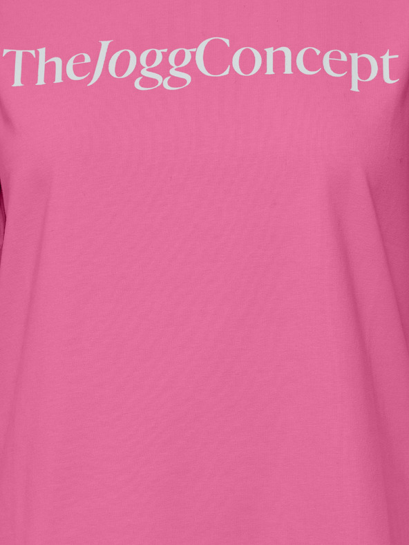 The Jogg Concept Rosa Damen-T-Shirt Das Jogg-Konzept