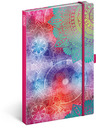 NOTIQUE NOTIQUE Notes Mandala, liniert, 13 x 21 cm