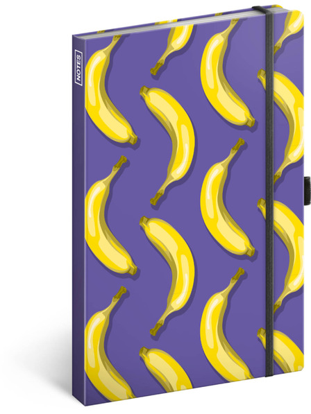 NOTIQUE NOTIQUE-Notizen Bananen, gefüttert, 13 x 21 cm BAAGL