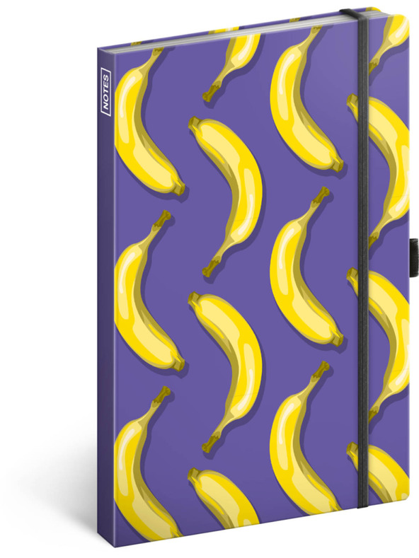 NOTIQUE NOTIQUE-Notizen Bananen, gefüttert, 13 x 21 cm BAAGL