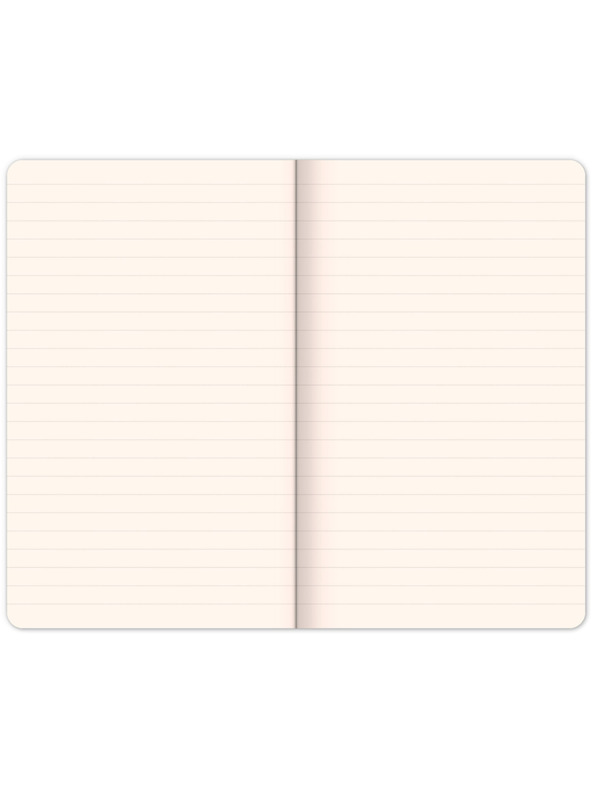 NOTIQUE NOTIQUE Notes Maulwurf und Auto, gefüttert, 13 x 21 cm BAAGL