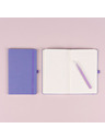 NOTIQUE NOTIQUE Notizen Lila, liniert, 13 x 21 cm