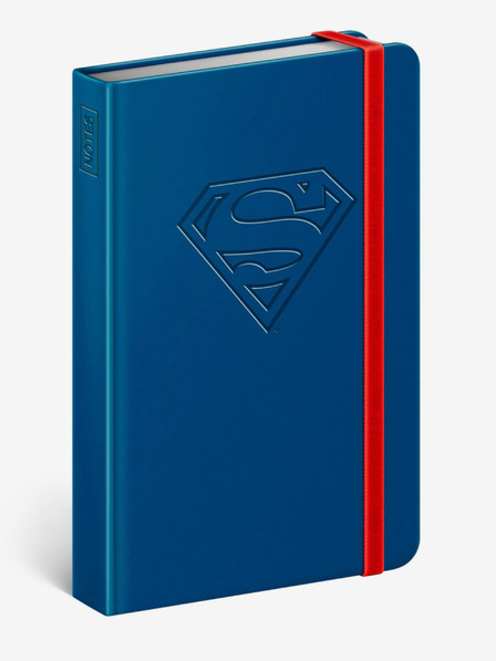 NOTIQUE NOTIQUE-Notizen Superman - Logo, liniert, 11 x 16 cm