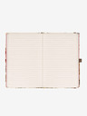 NOTIQUE NOTIQUE Notes Puderblumen, liniert, 13 x 21 cm