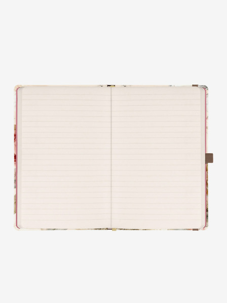 NOTIQUE NOTIQUE Notes Puderblumen, liniert, 13 x 21 cm