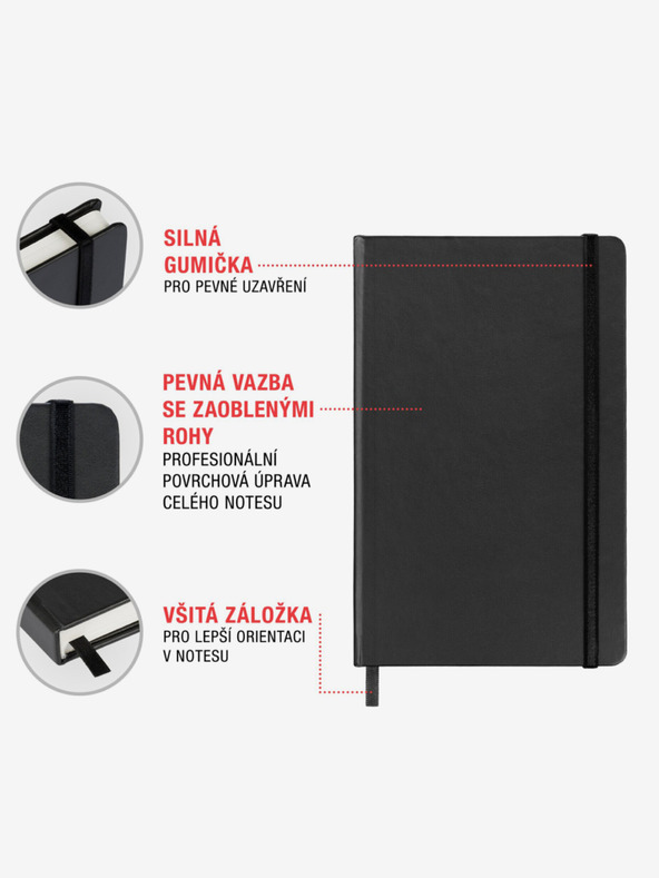 NOTIQUE NOTIQUE-Notizen Filip Hodas, liniert, 11 x 16 cm