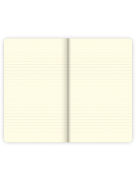 NOTIQUE NOTIQUE Notes Teribear, schwarz, gefüttert, 9 x 13 cm