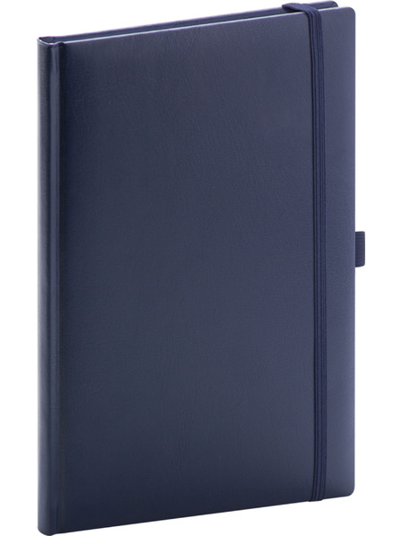 NOTIQUE NOTIQUE Notizen Balacron, dunkelblau, gefüttert, 15 x 21 cm