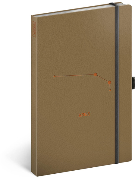 NOTIQUE NOTIQUE Notes Sternzeichen Widder, liniert, 13 x 21 cm