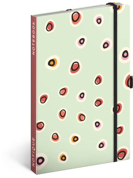 NOTIQUE NOTIQUE Notes Polka dots, gefüttert, 13 x 21 cm BAAGL