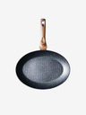 Berlingerhaus Fisch- und Steakpfanne mit Marmoroberfläche 35 cm Rosegold Metallic Line BERLINGERHAUS