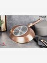 Berlingerhaus Fisch- und Steakpfanne mit Marmoroberfläche 35 cm Rosegold Metallic Line BERLINGERHAUS