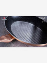 Berlingerhaus Fisch- und Steakpfanne mit Marmoroberfläche 35 cm Rosegold Metallic Line BERLINGERHAUS
