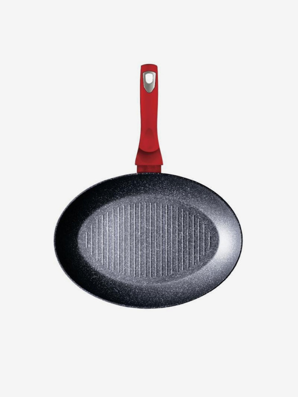 Berlingerhaus Fischpfanne mit Antihaftbeschichtung 35 cm Burgundy Edition BERLINGERHAUS