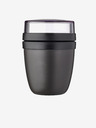 Mepal Schwarze Mepal Ellipse Mini-Lunchbox (300 + 120 ml)
