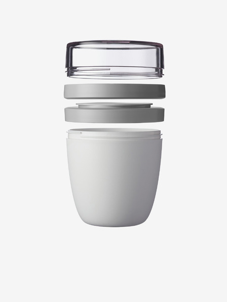 Mepal Schwarze Mepal Ellipse Mini-Lunchbox (300 + 120 ml)