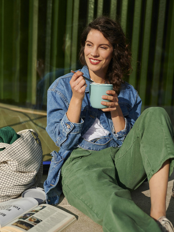 Mepal Schwarzer Mepal Ellipse 500 ml Vorratsbehälter