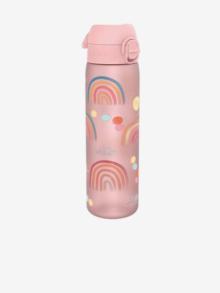 ION8 Hellrosa Kinder-Flasche Ion8 Leak Proof Rainbows 500 ml