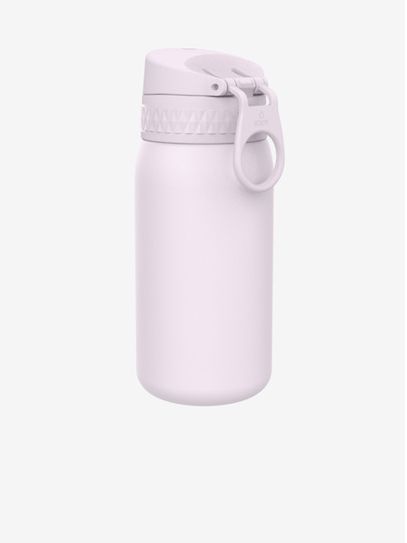 ION8 Helllila Edelstahlflasche Ion8 Leak Proof (400 ml)
