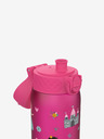 ION8 Rosa gemusterte Mädchen-Flasche Ion8 Leak Proof Princess 350 ml