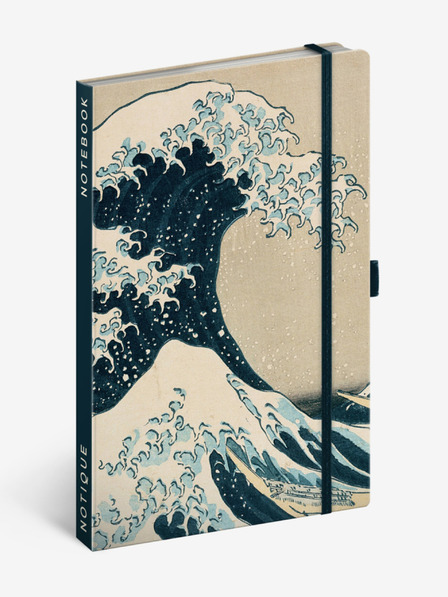NOTIQUE NOTIQUE Notes Katsushika Hokusai, liniert, 13 x 21 cm