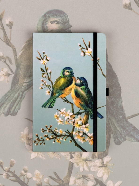 NOTIQUE NOTIQUE Notes Vögel von Katerina Winter, gepunktet, 13 x 21 cm