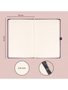 NOTIQUE NOTIQUE-Notizen Aprint Neo, lila, gepunktet, 15 x 21 cm